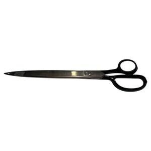 Vintage Deluxe Kleencut 12" Long Metal Scissors‎ Black Handle